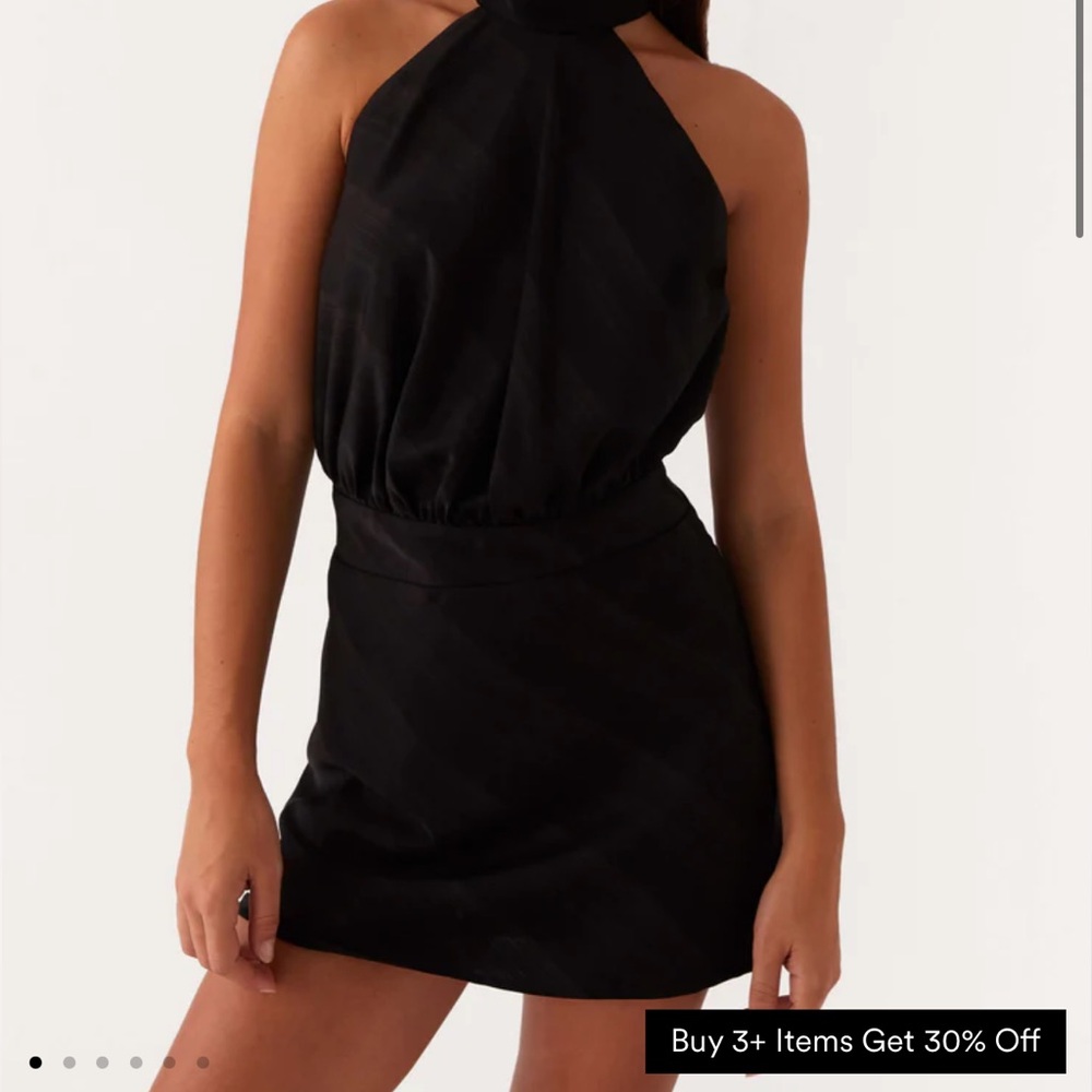 Peppermayo Camera Shy Mini Dress – Black | Size 8 (NWT)